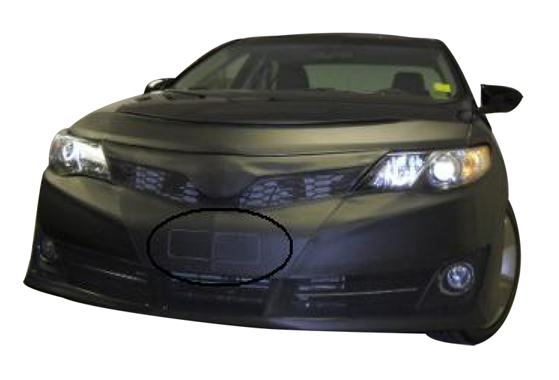 Toyota camry front end mask